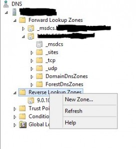 DNS Reverse Lookup Zone
